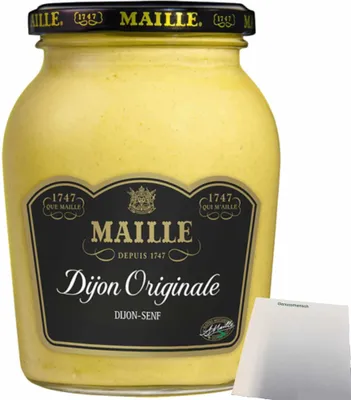 Produktbild von Maille Dijon Originale Senf (500ml Glas) + usy Block