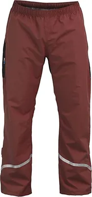 Produktbild von RUBBERNECK NXSVN Regenhose Uni, atmungsaktiv, rot, Gr. S