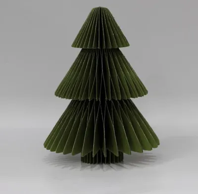 Image de 12x WH Sapin design nid d'abeille Décoration Noël Christmas XMAS Décoration de table Décoration intérieure