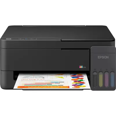 Zdjęcie produktu dla Epson EcoTank L3310, Atramentowa, Drukowanie w kolorze, 5760 x 1440 DPI, A4, Bezpośrednie drukowanie, Czarny