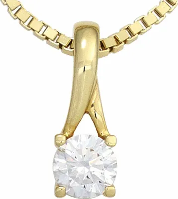 Produktbild von JOBO Anhänger 333 Gold Gelbgold 1 Zirkonia