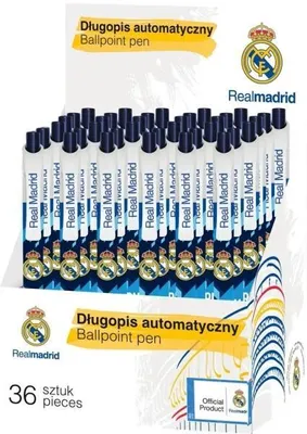 Image de Stylo à bille RM-154 Real Madrid 4 (36 pièces) ASTRA - ASTRA papeterie