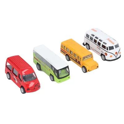 Produktbild von Pull Back Bus Toy,Pull Back Bus Toy Set,Kids Bus Playset,Friction Powered Bus Toy,Friction Powered Vehicle Toy,Children Vehicle Toys