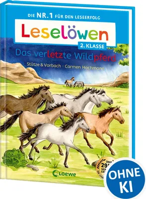Produktbild von Leselöwen 2. Klasse - Das verletzte Wildpferd
