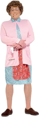 Productafbeelding van Gepolsterd Kostuum Dames Roze - Complete Set voor Themafeest (Maat M)
