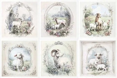 Produktbild von Reispapier-Set 14,8×14,8 cm – RSM164 – Weihnachtsmarkt im Schnee – ITD Collection