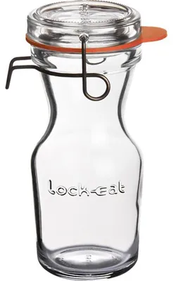 Productafbeelding van Lock - Glazen karafe met deksel, 25 cl - 12 stuks