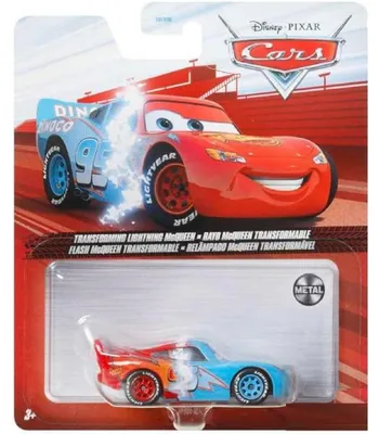 Image de Véhicule cars 3 - flash mcqueen transformation - voiture miniature - mattel - hfb69