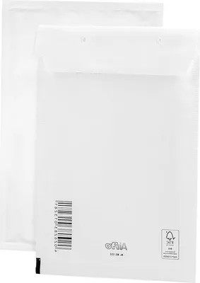 Image de Enveloppes 100 pièces - pochettes d'expédition C3 (225 x 175 mm) 13/C blanc - fermeture autocollante