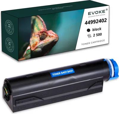 Image de Toner pour OKI 44992402 Noir B401 ️️ B401 B401d B401dn MB441MB451 MB451dn ️