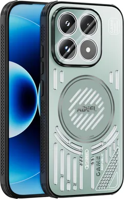 Obrázek produktu pro Magnetické pouzdro pro Xiaomi 17 hliníkové nárazuvzdorné ochranné pouzdro s odvodem tepla a fólií na čočku Zelená