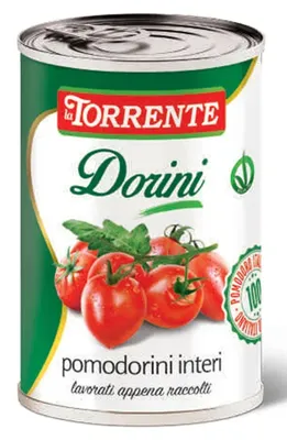 Zdjęcie produktu dla Pomidory koktajlowe no pelati 400 g La Torrente