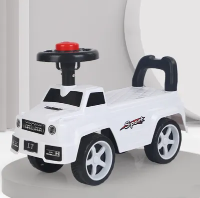 Produktbild von Kinder Laufrad,Rutscher Kinderfahrzeug,Lauflernhilfe,Kinderauto für Kleinkinder von 1 bis 3 Jahren,Kinder Kraftfahrzeug,Geschenke Kleinkind (Weiß)