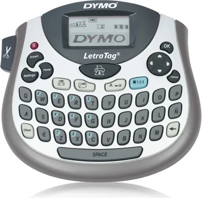 Produktbild von DYMO LetraTag LT-100T Handgerät für Etiketten Grau QWERTY Thermodruck 1,2 cm