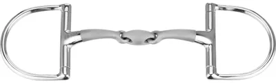 Zdjęcie produktu dla Sprenger D-Ring Snaffle Double Broken Satinox 14 mm Bit 115