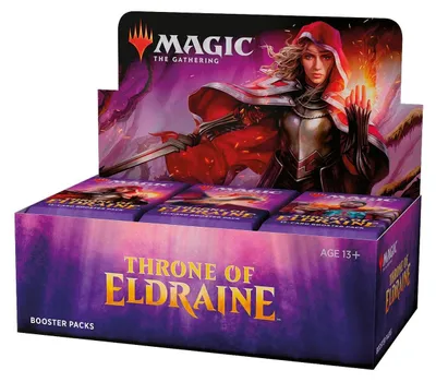 Produktbild von Throne of Eldraine Booster Display englisch MtG Magic the Gathering TCG