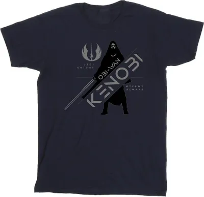 Produktbild von Star Wars - "Jedi Knight" T-Shirt für Herren BI16662 (S) (Marineblau)