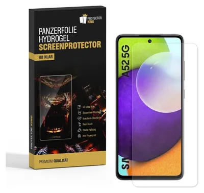Produktbild von 1x Panzerfolie für Samsung Galaxy A52 HYDROGEL FULL-COVER Displayschutz HD KLAR