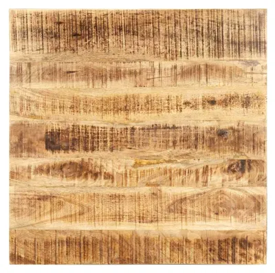 Produktbild von Tischplatte aus massivem Mangoholz 15-16mm 70x70cm