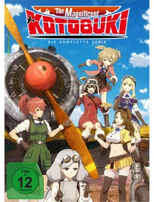 Obrázok produktu pre PLAION 1051881, Animovaný film/rozprávka, DVD, Nemčina, Japončina, 272 min, Kouya no Kotobuki Hikoutai, Nemčina