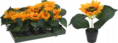 Zdjęcie produktu dla Sztuczna Roślina Słonecznik 22Cm