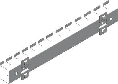 Produktbild von Kunzer Werkzeughalter L370xB48xH33,5mm für Rückwandlochung 10x10mm WES1703.1