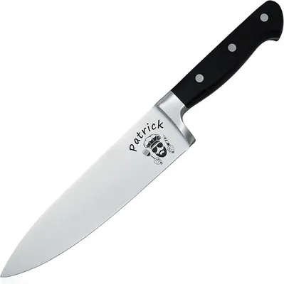 Imagen del producto de Cuchillo para asar con grabado | Regalo para hombres | Cuchillo para carne