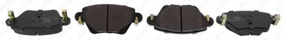 Produktbild von Scheibenbremsbelagsatz HA, FORD MONDEO III -08/04, JAGUAR X-TYPE