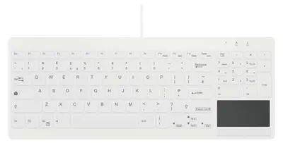 Produktbild von Contour Design Active Key AK-C7412, Kabelgebunden, USB, Scherenschalter, Weiß