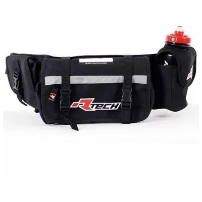 Immagine prodotto di Marsupio da corsa in nylon Rtech Nero / Rosso Taglia unica