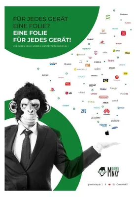Productafbeelding van Green MNKY foliepak