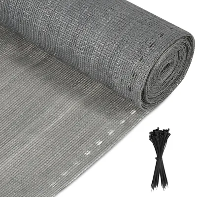 Produktbild von Garten-Sichtschutz Zaunblende HDPE-Zaunblende Sichtschutz 1*10m grau