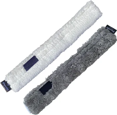 Produktbild von FenWi Ersatz-Wischbezug für Profi Kombi-Fensterwischer im 2er-Set, Putzrolle (35/40cm) I Mikrofaser Einwascher für Fensterreiniger zur Glasreinigung