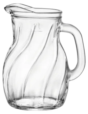Produktbild von Pengo 1220410, Karaffe, 1 l, Transparent, Glas, Rund