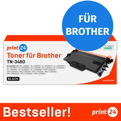 Produktbild von Toner für Brother TN3480, Schwarz, 1 Stück