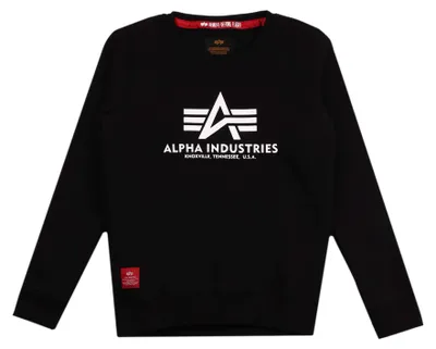 Produktbild von Alpha Industries Uni Kinder Basic Sweater Kids Für Sweatshirt, Schwarz, 14 Ja