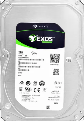 Produktbild von Seagate Enterprise ST2000NM000A, 2 TB, 7200 RPM, 256 MB, 3.5", SATA