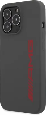 Image de AMG Liquid Silicone Case avec grand logo pour iPhone 13 Pro (6.1