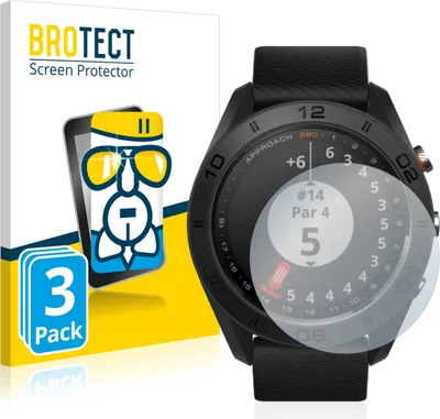 Produktbild von 3x BROTECT Schutzglas für Garmin Approach S60 Schutzfolie Panzer Folie Glas Display Schutz klar
