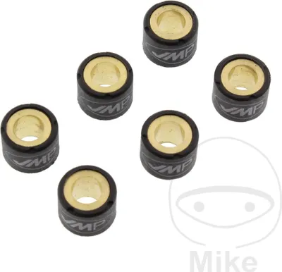 Obrázok produktu pre Sada 6 variátorových valčekov JMP, rozmery 15x12 mm, hmotnosť 7 g