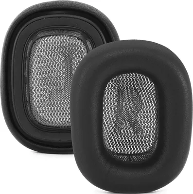 Immagine prodotto di INF Cuscinetti auricolari in pelle di agnello per Apple AirPods Max - 2 pezzi Nero