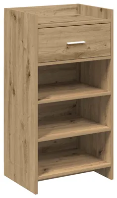 Immagine prodotto di vidaXL Scarpiera in rovere Artisan 48 x 36 x 92 cm in materiale composito