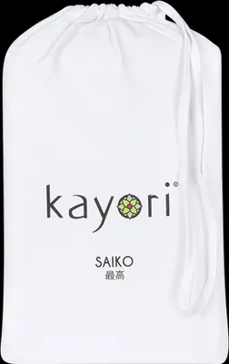 Produktbild von Kayori Molton Spannlaken Saiko Farbe Weiss Größe 80x220