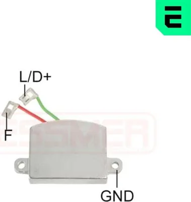 Obrázek produktu pro ERA 216127 Regulátor dobíjení (14,5V) pro generátor vozů AUDI A3 s třídvřebními karoseriemi (8L1)