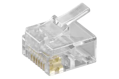 Zdjęcie produktu dla Goobay 93192, RJ-45, Przezroczysty, 1 szt.