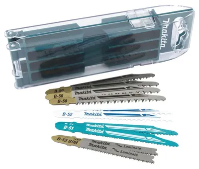Image de Makita B-44426 Lame de scie sauteuse assortiment B