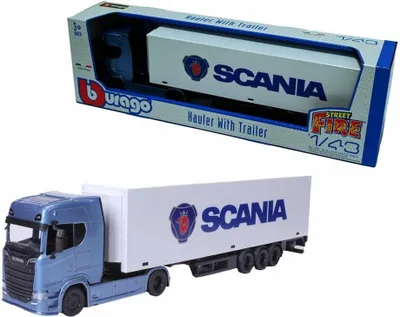 Produktbild von Straßenfeuer Scania 1:43 BBURAGO