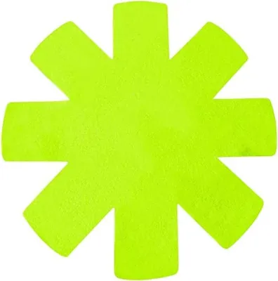 Productafbeelding van Pannenbeschermers - Potbeschermers - Keuken Organisatie - Krasvrij Houden - 3 stuks - Groen