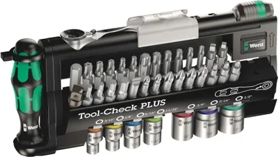 Image de Wera - Assortiment d'embouts, Tool-Check PLUS Imperial, 39 pièces ; 5056491001