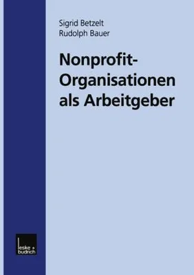 Produktbild von Nonprofit-Organisationen als Arbeitgeber